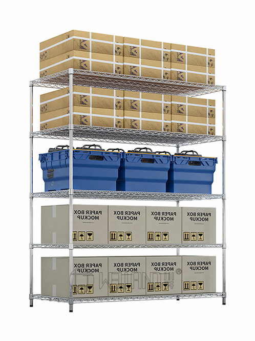 工業重型多層線網貨架
