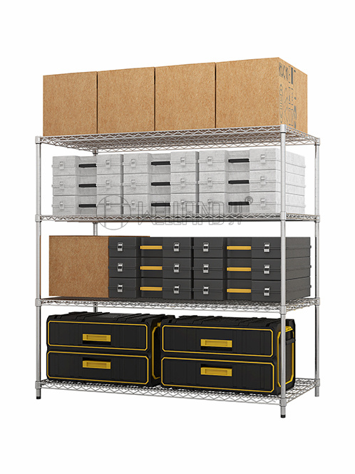 工業重型多層線網貨架