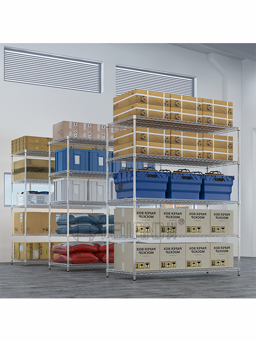 工業重型多層線網貨架