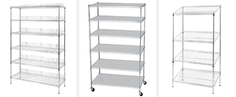 鍍鉻線網貨架-為什么選擇-川井牌