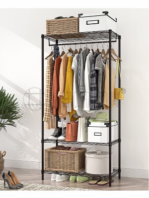 牛津衣罩三層衣櫥架 牛津衣罩三層衣櫥架