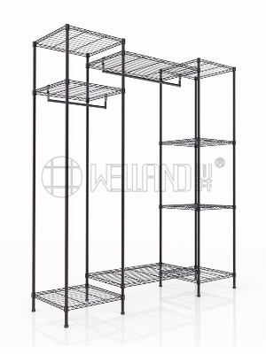 實用牛津布簡約碳鋼金屬衣柜布衣櫥 實用牛津布簡約碳鋼金屬衣柜布衣櫥