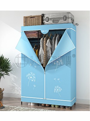 熱銷推薦簡易式衣柜學生布便捷金屬衣櫥架