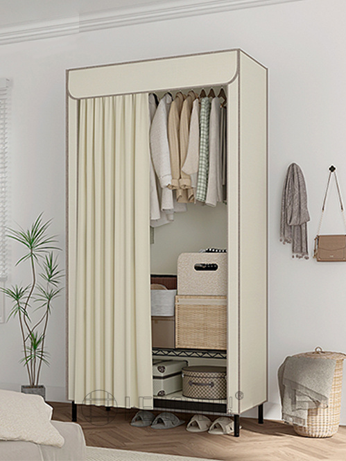 牛津衣罩三層衣櫥架 牛津衣罩三層衣櫥架