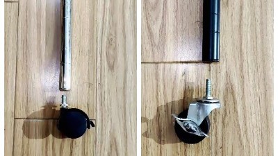 線網貨架的輪子如何安裝