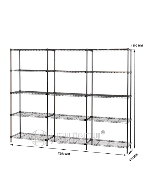 三列聯排置物架