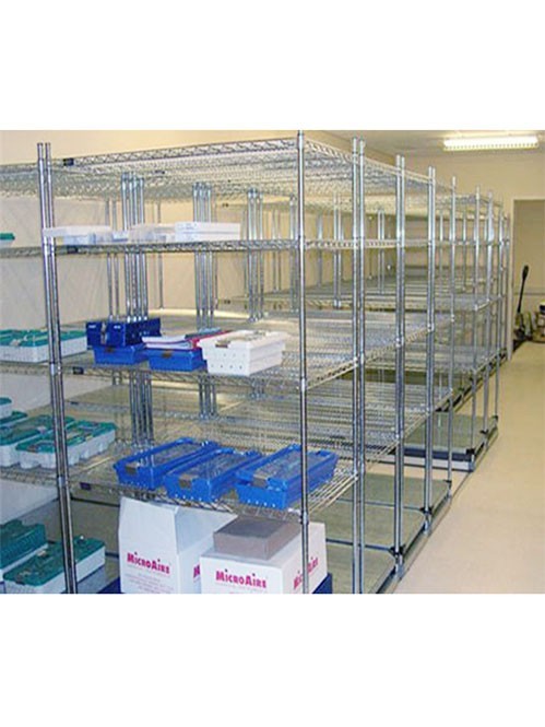 生物工程庫房實驗室電鍍鉻線網貨架