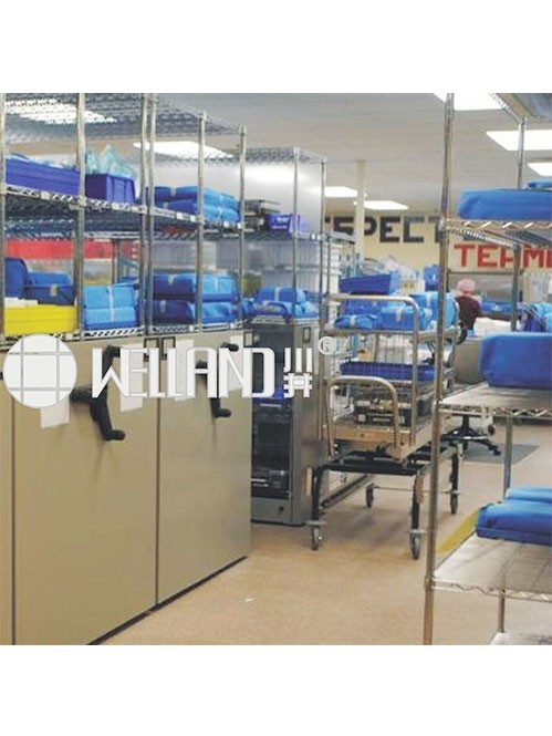 醫院藥房管理倉儲工程網格鍍鉻組合置物架 醫院藥房管理倉儲工程網格鍍鉻組合置物架