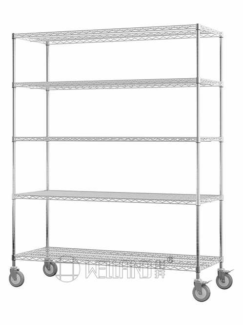 電鍍鉻餐飲酒店后廚貨架