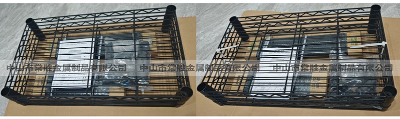 三層烤漆家用線網置物架加強電商包裝簡介 (3)