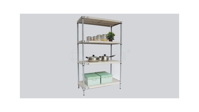 餐館可沖洗貨架膠版環保貨架后廚儲物架