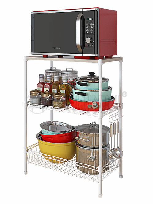 廚房落地廚具廚房用品收納架 廚房落地廚具廚房用品收納架