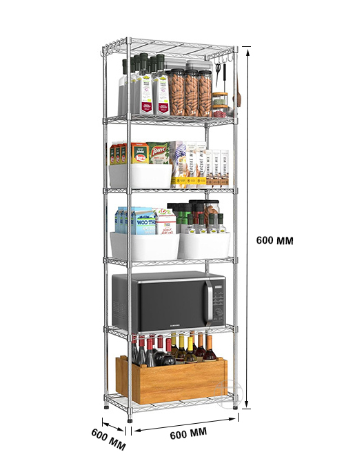 二合一六層置物架