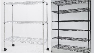 線網置物架表面電鍍鉻與電鍍鋅處理