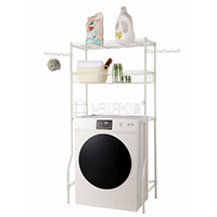 滾筒翻蓋洗衣機金屬收納架 可調節洗衣房洗衣機架 多種顏色洗衣機架 出口批發