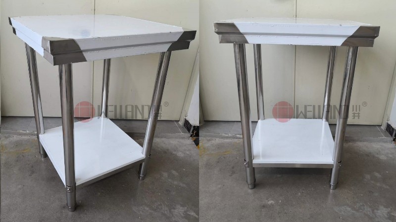 中山常勝工廠新研發兩層不銹鋼工作臺