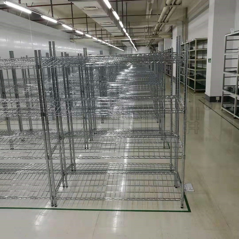 金屬線網置物架組成配件有哪些？-川井 (2)