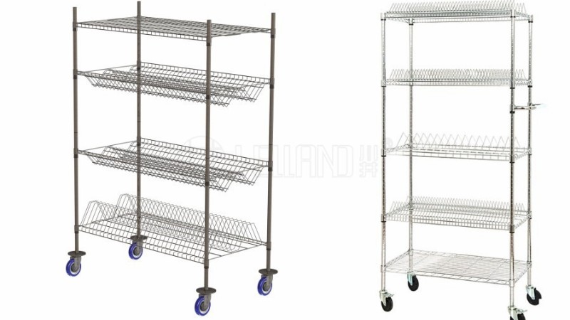 SMT鐵制物料架與SMT鐵制物料車(chē)的作用概述